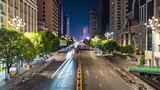 云南昆明城市夜景灯光航拍移动延时高清在线视频素材下载