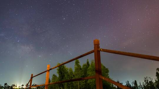 滇池星空银河延时