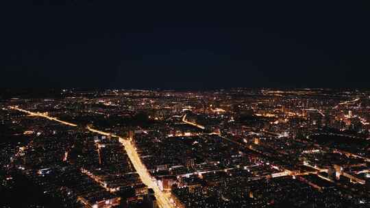 万家灯火过年小区团圆团聚居民楼合集