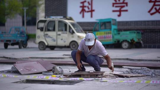 市政园林工程-广场地面养护