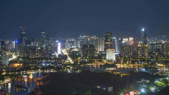 惠州城区夜景延时-4K-420-30P