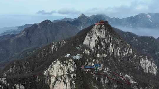 河南省南阳市南召县五朵山景区航拍  合集