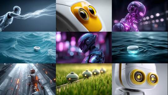 机器人环境监测科技探索未来高清在线视频素材下载