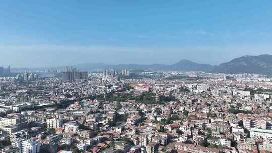 泉州开元寺航拍鲤城区大景泉州东西塔风景