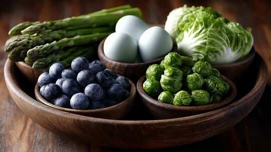 新鲜果蔬汇聚营养健康生活