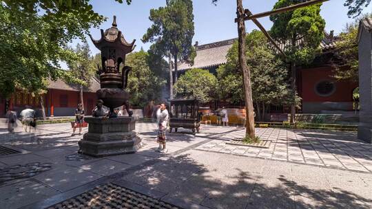 河南洛阳白马寺延时