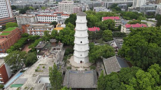 航拍福建福州城市宣传片地标建筑