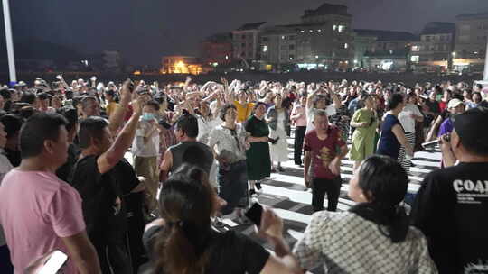 台州小箬村村口广场舞