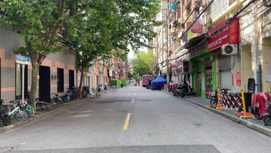 上海疫情街道空旷