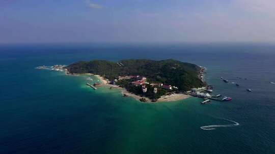 三亚蜈支洲岛航拍