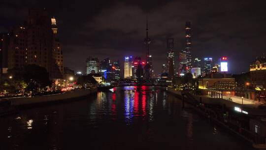 上海夜景航拍