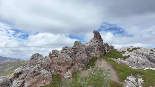 天峻石林 石林 石山 青海 峭壁