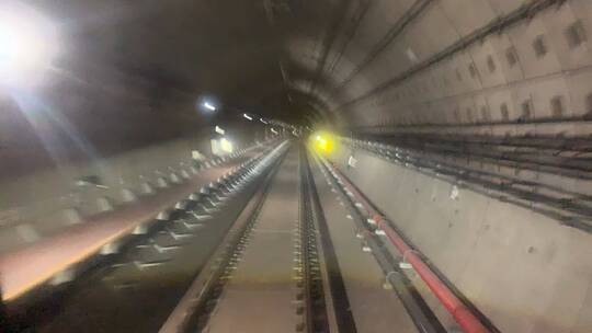 地铁管道延时摄影视频素材模板下载