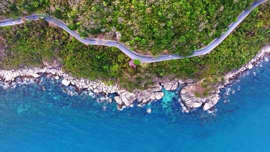 三亚亚龙湾沿海公路