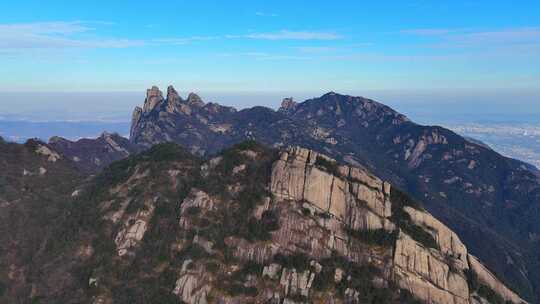 九华山 后山 地质 山峰 合集