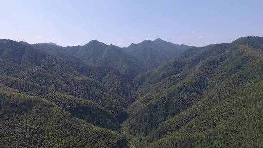 崇山峻岭航拍