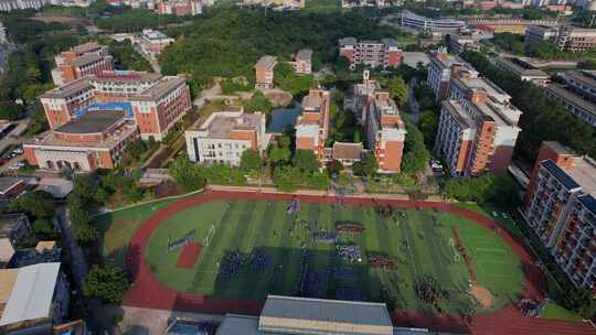 航拍福建华南女子学院