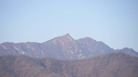 秦岭秋季风景