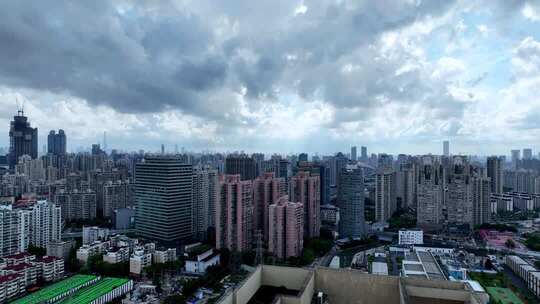 上海徐汇区延安空镜