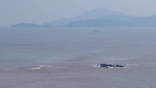 浙江普陀山梵音洞禅院建筑4K实拍视频