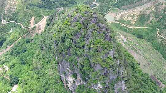 山顶 高山河流