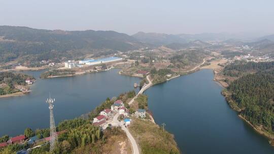 航拍祖国青山绿水大好河山