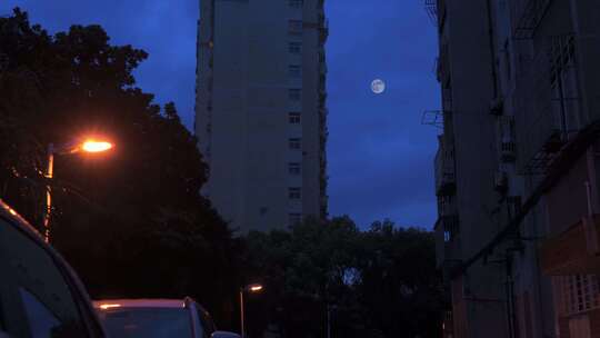中秋节窗外月亮 月景合集