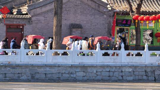 北京春节游客