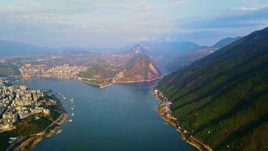 长江三峡巫峡风光