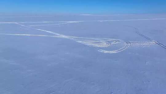 呼伦贝尔草原大冰雪