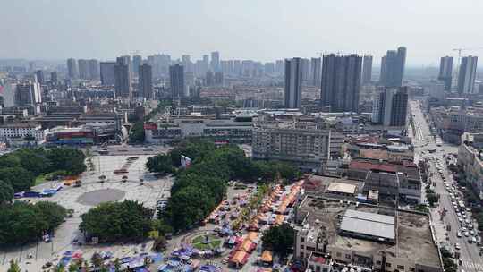 四川德阳建设德阳大景航拍