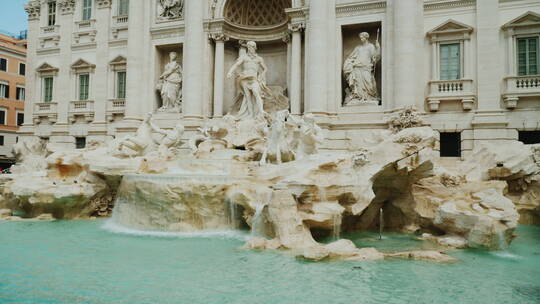 罗马许愿喷泉景观
