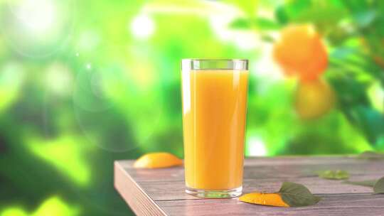 鲜橙汁动画