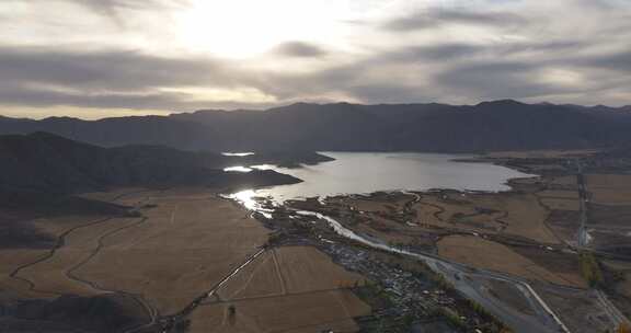 可可托海海子口水库湿地风光