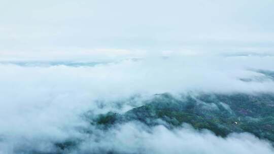 云海山景航拍视频4K