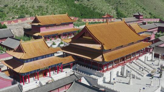 山西省广灵县九龙山极乐寺