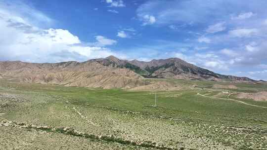 青海山丘航拍