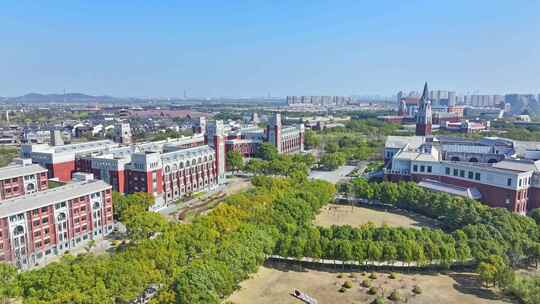 华东政法大学 松江大学城 最美大学航拍