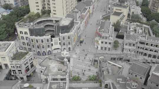 重庆白象街航拍视频素材模板下载
