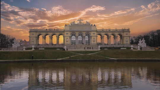 奥地利 维也纳 美泉宫