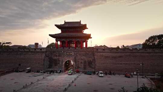 邯郸市 大名县 大名府 老城航拍