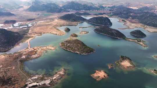 云南海峰湿地公园航拍