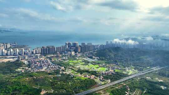 惠州活动十里银滩航拍大全景