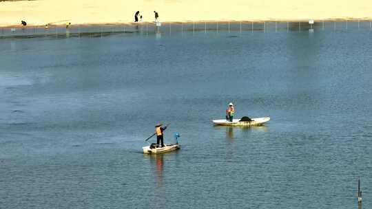 松雅湖湖面水质清理，水源保护保护环境视频素材模板下载