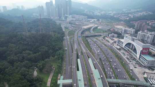 深圳罗湖区城市建筑交通