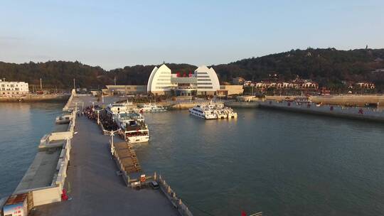 福建 莆田 湄洲岛 码头 海岛 海景