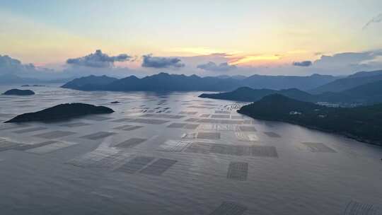 福建宁德霞浦三沙镇海岸滩涂养殖场