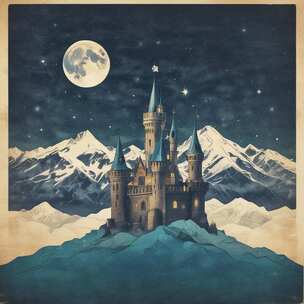 讲座冷漠流行辉煌_雪山星月夜城堡 讲座冷漠流行辉煌_雪山星月夜城堡