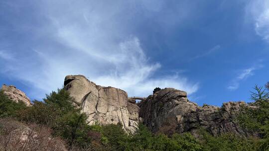 4k青岛崂山自然风景