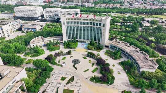 长安大学学校航拍